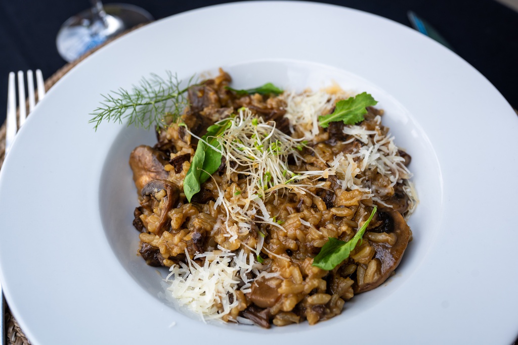 Mushroom Risotto (vegetarian)