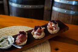 Tapas de jamón serrano