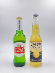 Cervezas Corona y Stella Artois